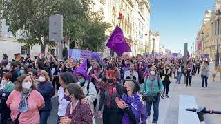 Manifestación feminista 23 de octubre de 2021 Madrid