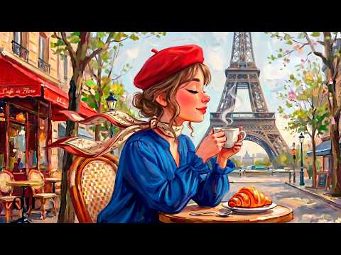 Spring Café in Paris — 1940s French Vintage Jazz for Work, Relaxation & Peaceful Mood