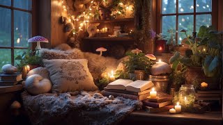 Cozy Mushroom Reading Nook Ambience | Nature Sounds & Ambient Music screenshot 2