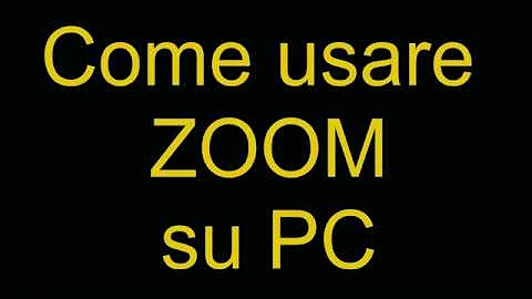 Come far vedere un video con Zoom?