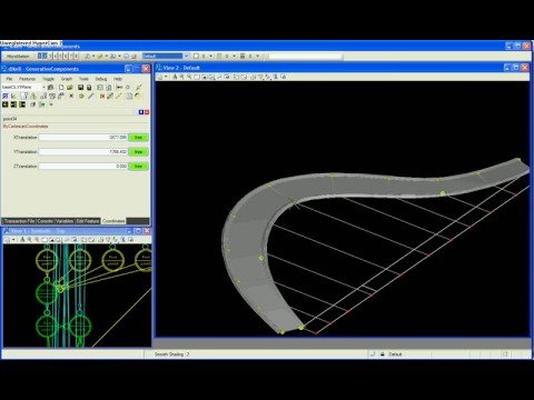 Generative Components riversection