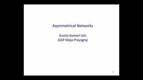 Asymmetrical Networks
