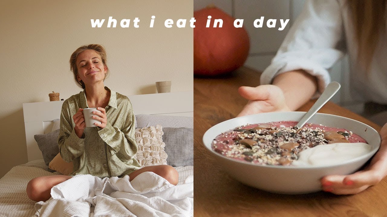 What I eat in a day | vegan & healthy