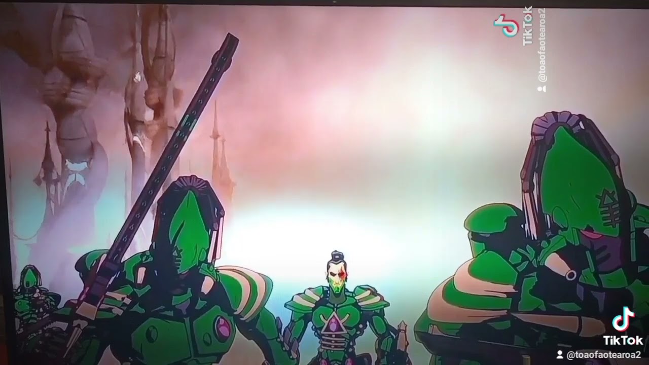 Hammer and bolter scene Eldar last stand