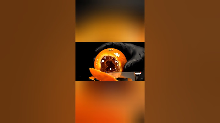 Crystal Orange Geode Slice‎💎✨ Crystal & Relaxing ASMR