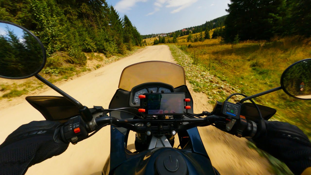 OFF ROAD ADVENTURE RIDE | ENDURO on Honda Transalp | Pure Sound - No Music