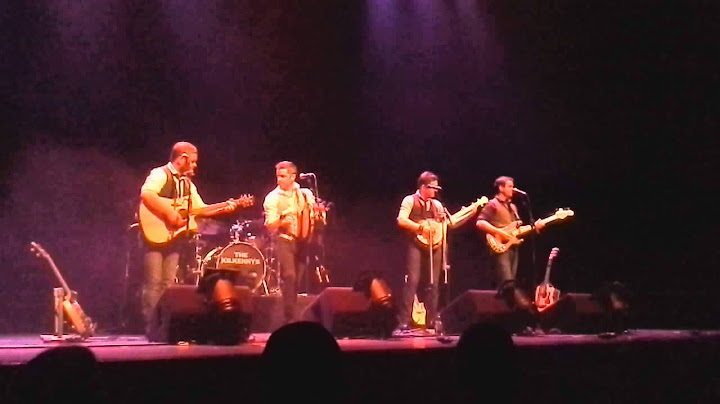 The Kilkennys - The Wild Rover @ Theater De Maagd, Bergen op Zoom 25/11/2014