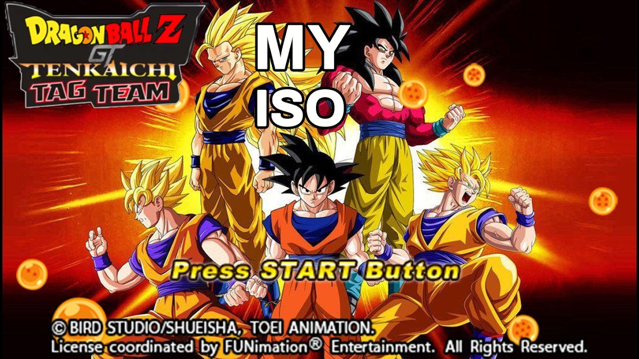 Released MY ISO REMAKE Dragon Ball ZGT Tenkaichi Tag Team Anime