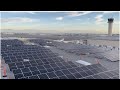 Aeroplex group partners  long beach airport first rooftop solar system
