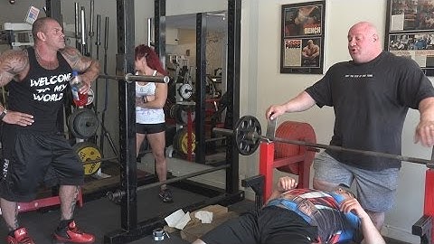 Bench Press Instruction #1 - Scot Mendelson, Rich Piana, & Dave Hoff
