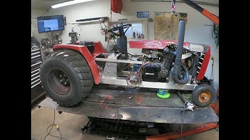 How to build a modified pulling tractor part 3