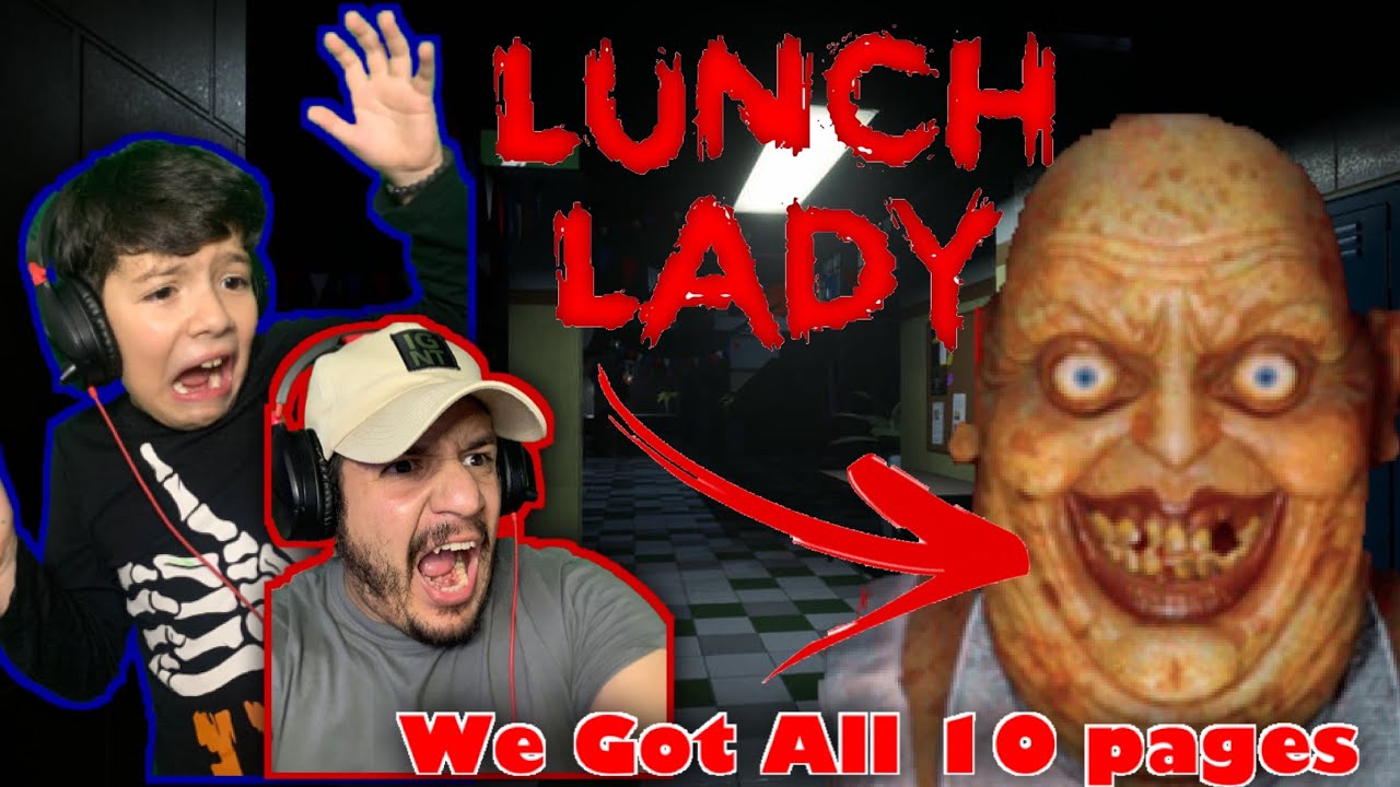 New Lunch Lady Game! We got all Ten Pages Use the Medkits to heal. YouTube