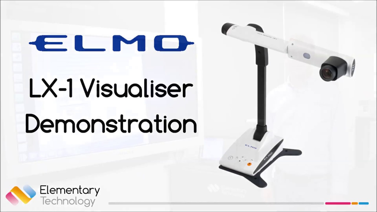Elmo LX-1 Visualiser Demonstration - YouTube