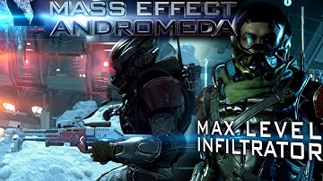INFILTRATOR MAX LEVEL | Mass Effect: Andromeda - Multiplayer Gameplay [60fps]