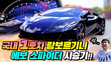 우라칸 에보 스파이더 우라칸 에보 스파이더