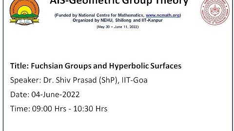 Fuchsian Groups and Hyperbolic Surfaces