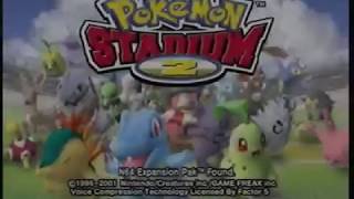 Pokemon Stadium 2 (Nintendo 64) HD Intro