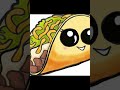 Como Dibujar a un Taco Kawaii