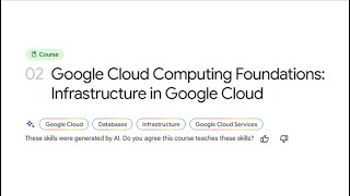 Google Cloud Computing Foundations: Infrastructure in Google Cloud - Course 2 Part 3