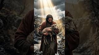 Jesus: The Good Shepherd’s Divine Rescue 🐑✨ #Jesus #GoodShepherd #DivineLove