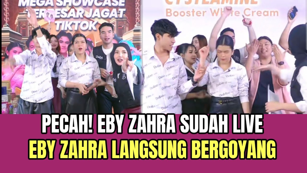 Live Eby dan Zahra Pecah, Zahra Eby Langsung Bergoyang!