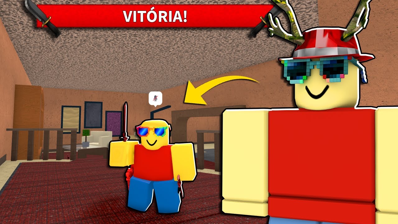 Roblox - O BUG INVADIU o MURDER MYSTERY 2 no ROBLOX