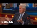 Bill Clinton On Dictators, Democracy, & Why We Need Immigrants More Than Ever | CONAN on TBS