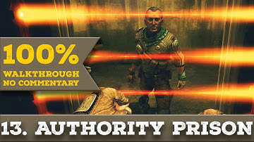 Rage Walkthrough [1440p] (Ultra Nightmare, All Collectibles) part 13 AUTHORITY PRISON
