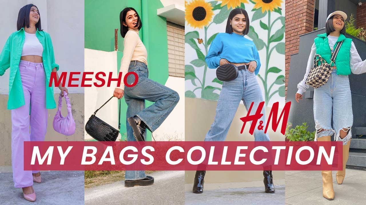 MY Complete BAG Collection from Meesho, Myntra, H&M Shoulder Bag
