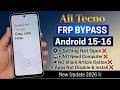 All Tecno FRP Bypass 2026 🔓 No PC | Android 15 & 16 Google Account Unlock ✅ (100% Working) 🆕 Method