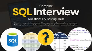 Complex SQL Interview Question || Data Analyst SQL Interview Question || Can You Solve This!