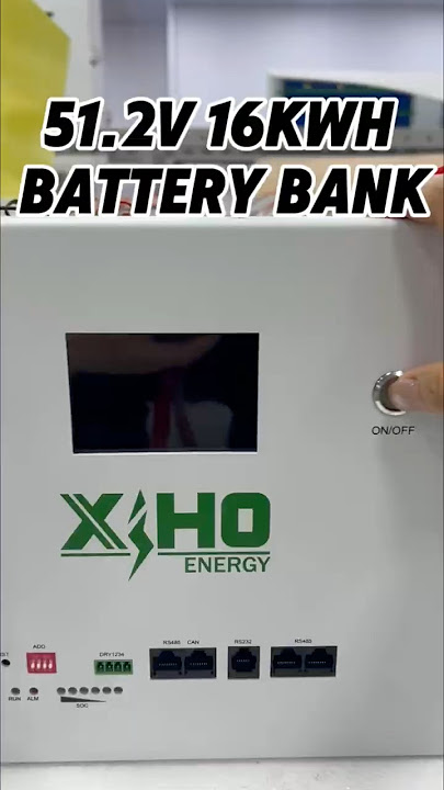 【XIHO Energy】Lishen 16KWh 51.2V Battery Pack with touch screen display