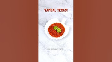 Sambal Terasi #sambal #sambalterasi  #resepsambelterasi #cooking
