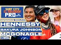 Brisa Hennessy, Sakura Johnson, McGonagle | Surf City El Salvador Pro presented by Corona 2024