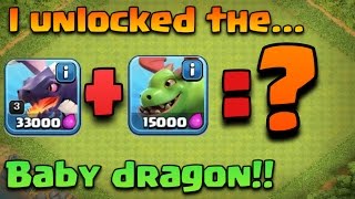 CLASH OF CLANS NEW TROOP BABY DRAG- BABY DRAG+BIG DRAG? screenshot 1