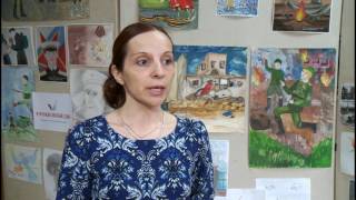 Война глазами детей: выставка «Уроки Победы» открылась в Вологде Война глазами детей: выставка «Уроки Победы» открылась в Вологде