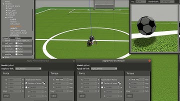 Jetbot Gazebo football test 1