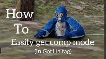 How to get competitive mode in gorilla tag (but really easily)