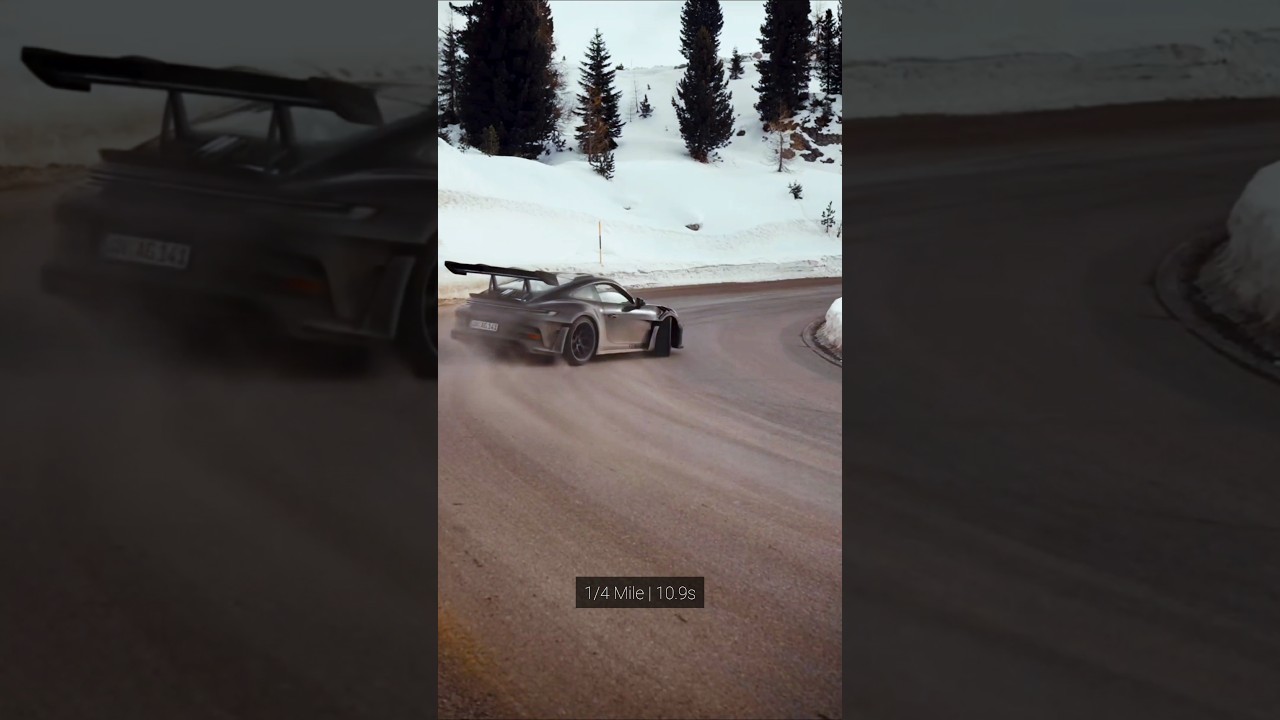 Porsche 911 GT3RS Canyon Drifting | Pure Sound