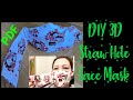 (255)How To Make The Best & Easy Face Mask With Straw Hole/DIY 3D Face Mask With Nose Bridge Pocket