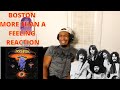 First time listening to boston  more than a feeling reaction