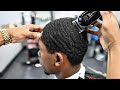 CLIENT PAID $300 FOR THIS PROM HAIRCUT TUTORIAL: 360 WAVES | MID TAPER | 2 GUARD WTG