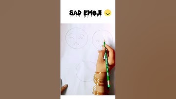 How to draw unamused emoji/step by step/#drwaing#tutorial#shorts#trending@kidsschoollearning..