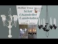 Dollar Tree DIY  Solar Chandelier / Candelabra  / indoor outdoor decor