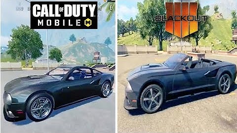 CODM - Blackout vs. COD Black Ops 4 - Blackout Map Comparison