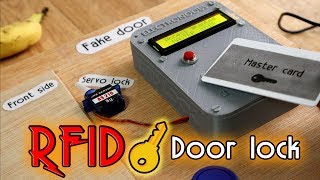 RFID DOOR LOCK - with 3D printed case