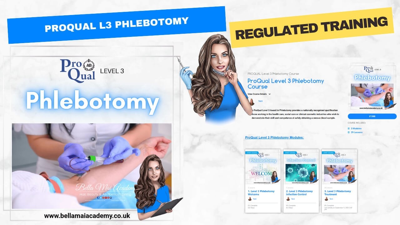 Proqual Level 3 Phlebotomy Training Course