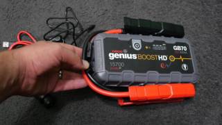 Jumpstart your car up to 40 Times  Genius BOOST HD GB70