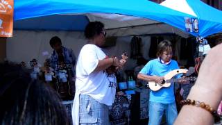 KONISHIKI @ ukulele picnic 2011 小錦 ウクレレピクニック 8.7.2011