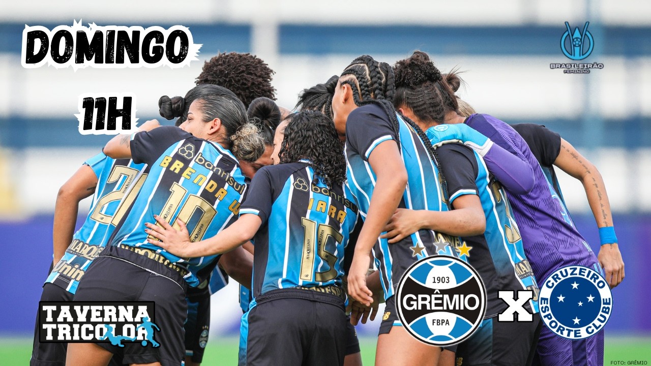 Grêmio X Cruzeiro - 15ª rodada do Brasileirão Feminino 2026 (Sem Imagens)
